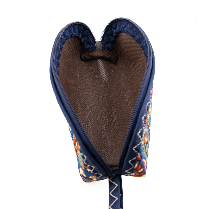 Authentic Turkish Tapestry Pouches – Blue Paisley & Terra Rouge Variants