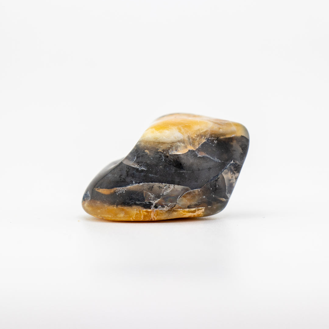 Dendritic Agate Tumbled Stone – 2–3 cm, Extra Quality