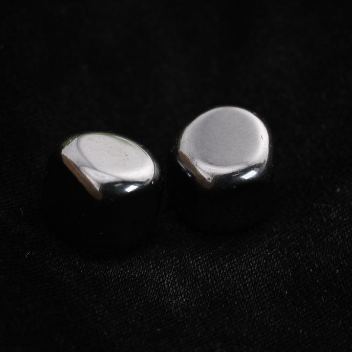 Hematite Tumbled Stone - Polished Crystal for Grounding & Balance