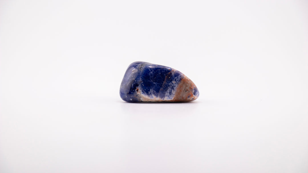 Natural Sodalite Tumbled Stone - Genuine Polished Crystal for Calm and Clarity