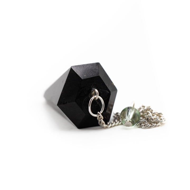 Obsidian Crystal Pendulum – Grounding & Protection Tool for Divination, Energy Work & Spiritual Clarity