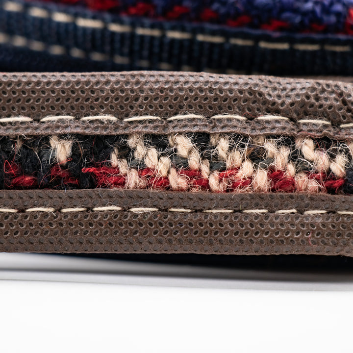 Authentic Turkish Round Bohemian Handbag – Earth Stripe