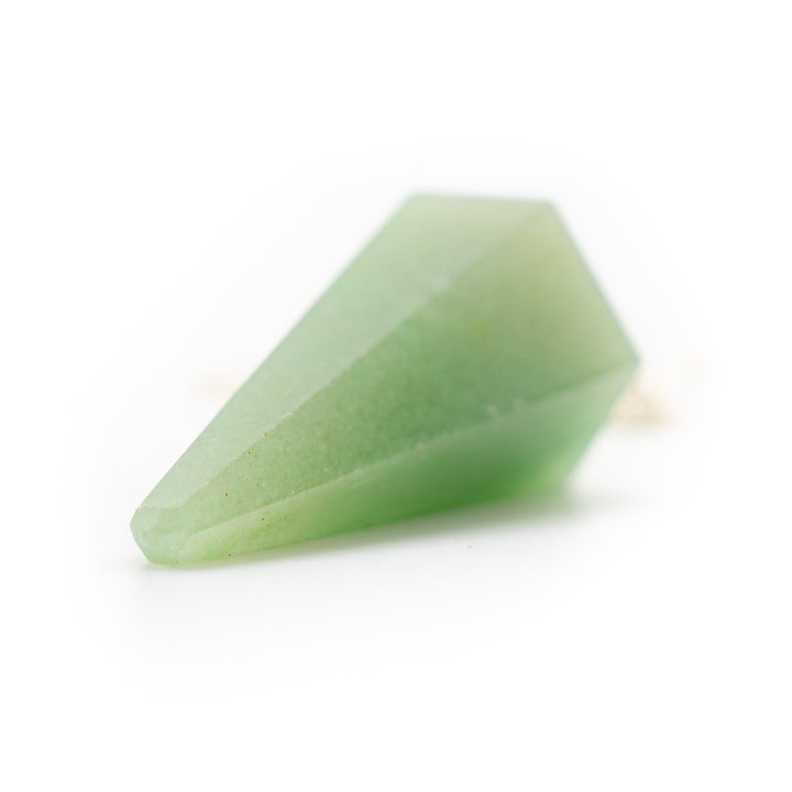 Green Aventurine Pendulum – Abundance & Heart Chakra Divination Tool for Clarity & Healing Energy Work