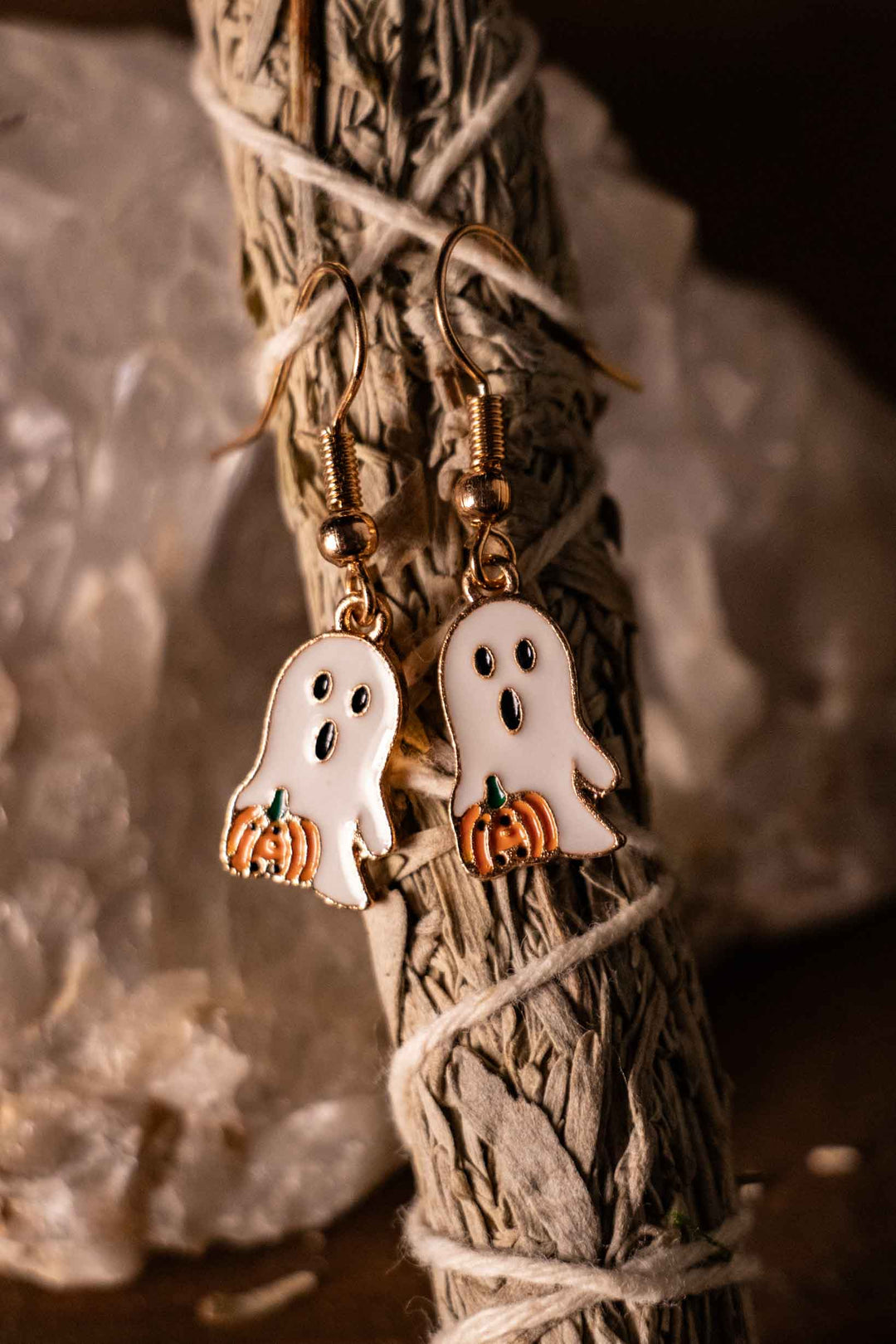 Pumpkin Patch Halloween Earring Set – 6 Pairs of Spooky Studs