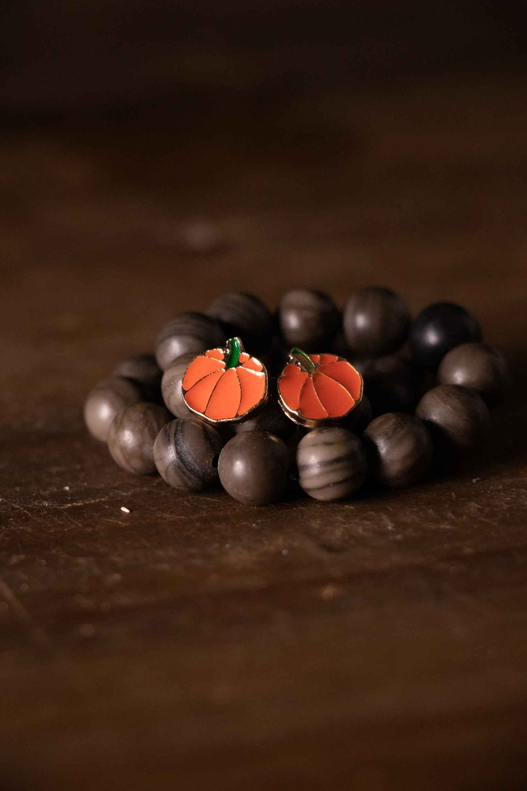 Pumpkin Patch Halloween Earring Set – 6 Pairs of Spooky Studs
