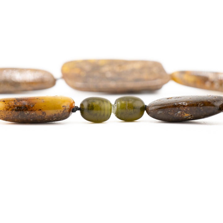 Natural Amber Healing Necklace – Grounding & Protection for Calm, Clarity & Vitality