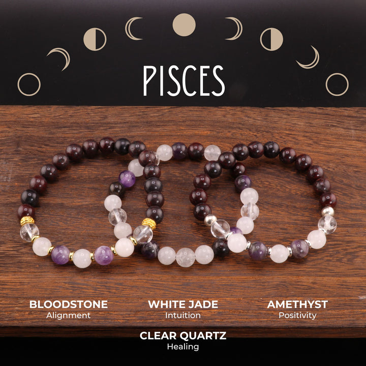 Pisces Zodiac Bracelet