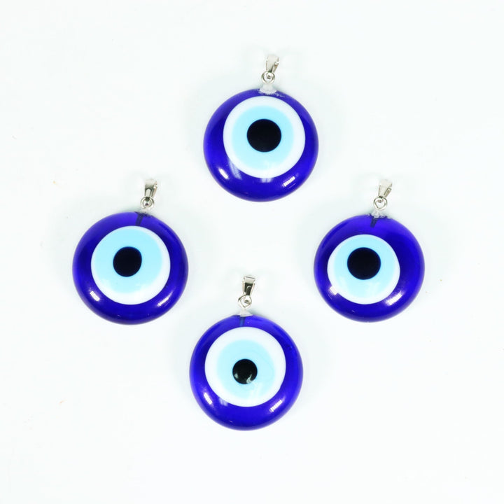 Nazar/Evil Eye Shaped Pendant Necklace – Serene Protection, Elegant Charm