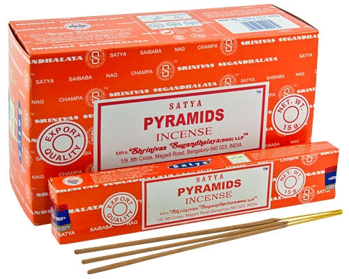 Satya Pyramid, Incense Sticks, 15 Grams