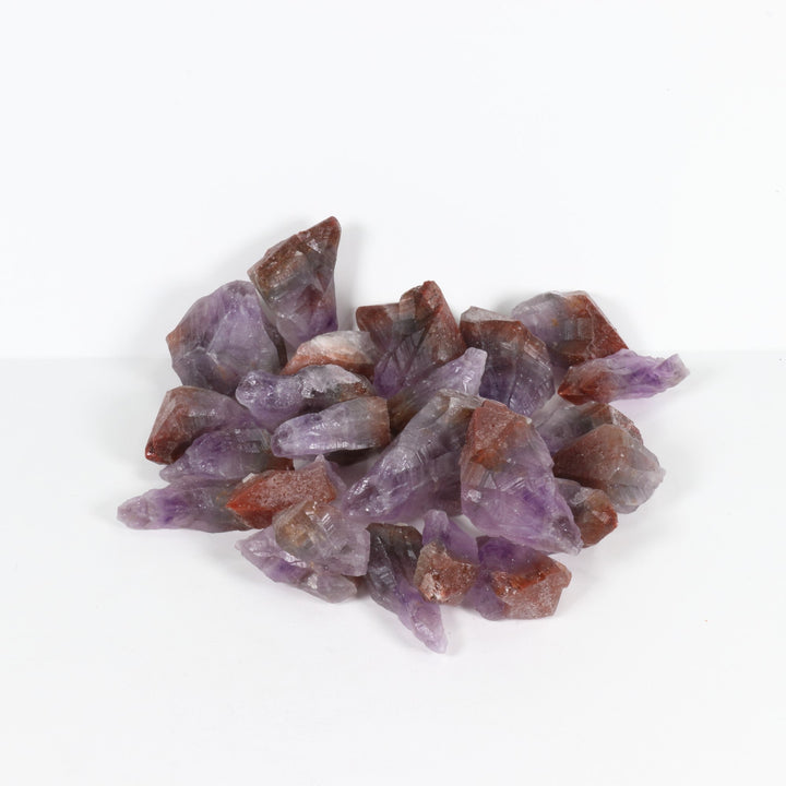 Natural Super 7 Point Tumbled Stone - Polished Healing Crystals for Balance & Positivity